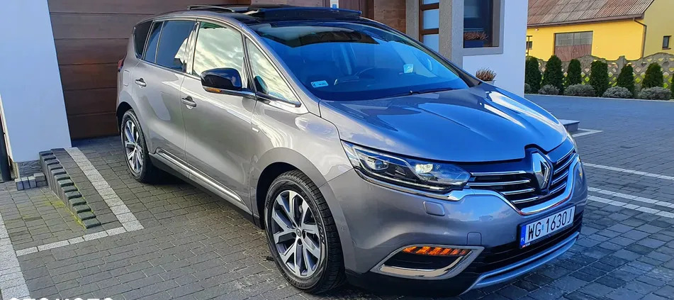 mazowieckie Renault Espace cena 69500 przebieg: 145200, rok produkcji 2016 z Lidzbark Warmiński